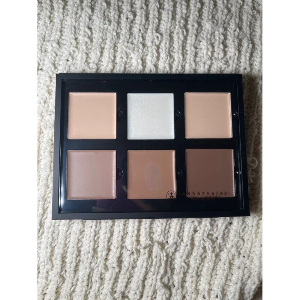 Anastasia Cream Contour & Highlight Palette - Beige, Ivory, Warm Brown